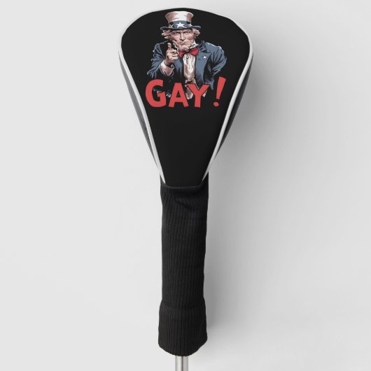 LGBT Gay Ally Pride Monat Funny Golf Headcover (Vorderseite)