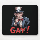 LGBT Gay Ally Pride Monat Funny Mousepad (Vorne)