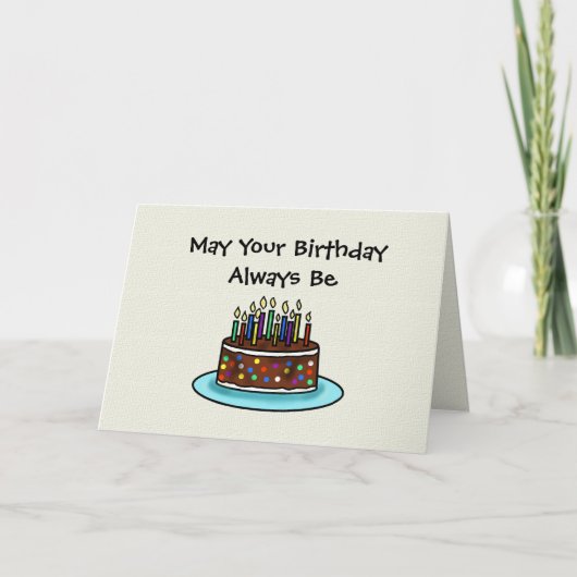 LGBT Gay Birthday Card zum Anpassen Karte (Vorderseite)