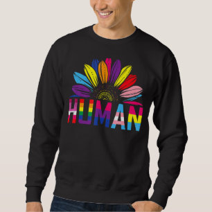 Lgbt Gay Lesbian, der Mensch Sonnenblumen-Regenbog Sweatshirt
