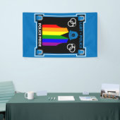 LGBT+ Gay Pride Banner (Messeveranstaltung)