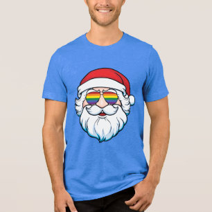 LGBT Gay Pride Cool Trendy Weihnachten Tri-Blend Shirt