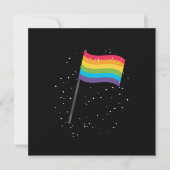 LGBT Gay Pride Equality Flag Gift Einladung (Vorderseite)