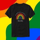 LGBT-Gay Pride feiert Diversity Liebe ist Liebe T-Shirt