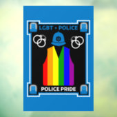 LGBT+ Gay Pride Fensteraufkleber (Blatt 3)