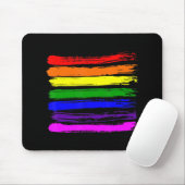 LGBT Gay Pride Flag Gay Pride 2022 Mousepad (Mit Mouse)