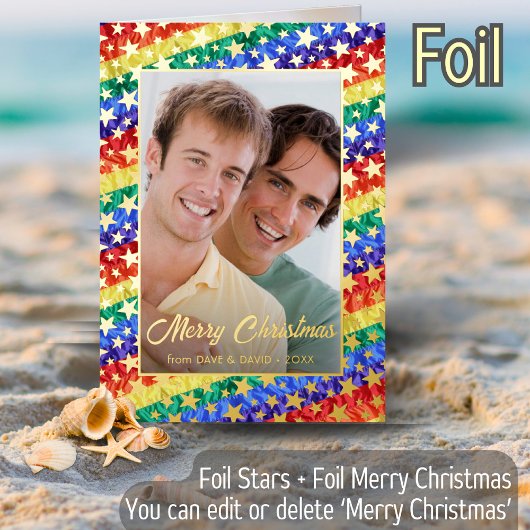 LGBT-Gay Pride-Flag-Regenbogen-Flaggen Foto-Rahmen