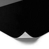 LGBT-Gay Pride-Flagge der Gemeinschaft für Bären u Poster (Ecke)