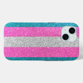 LGBT Gay Pride Glam Glitzer Sparkle Metallic Chic Case-Mate iPhone Hülle (Rückseite (Horizontal))