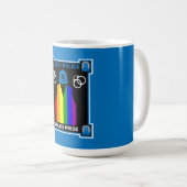 LGBT+ Gay Pride Kaffeetasse (VorderseiteRechts)