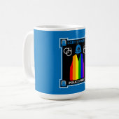 LGBT+ Gay Pride Kaffeetasse (Vorderseite Links)