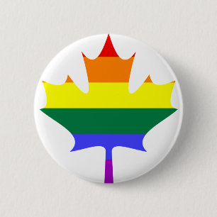 LGBT/Gay Pride-Kanada-Knopf Button