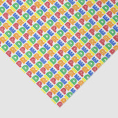 LGBT Gay Pride Monat Feier Regenbogen Buchstaben Seidenpapier (Ausschnitt)