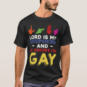 LGBt Gay Pride Monat Gebärdensprache Q T-Shirt