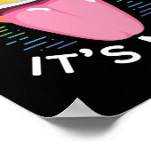 LGBT Gay Pride Monat ich leckte es so seine Mine Poster (Ecke)