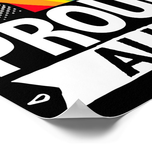 LGBT Gay Pride Monat Proud-Allianz Fieber Poster (Ecke)