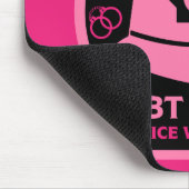 LGBT+ Gay Pride Mousepad (Ecke)