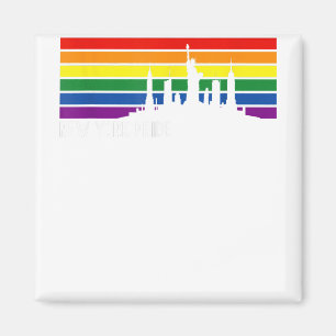 LGBT Gay Pride New York 2022 NYC Gay Pride Magnet