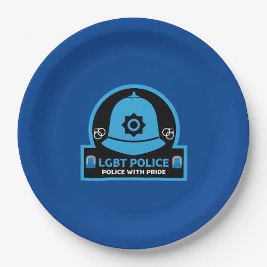 LGBT+ Gay Pride Pappteller (Vorderseite)