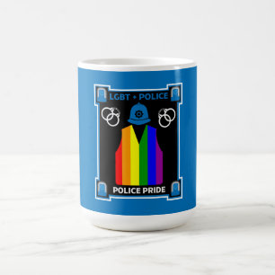 LGBT+ Gay Pride Polizei Kaffeetasse
