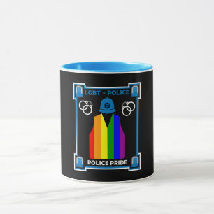 LGBT+ Gay Pride Polizei Tasse