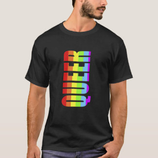 LGBT-Gay Pride Que T-Shirt