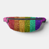 LGBT Gay Pride Rainbow Glitzer Glam Luxus Bauchtasche (Ablage )