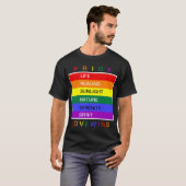 LGBT Gay Pride Rainbow Liebe gewinnt Custom T-Shirt (Vorne ganz)
