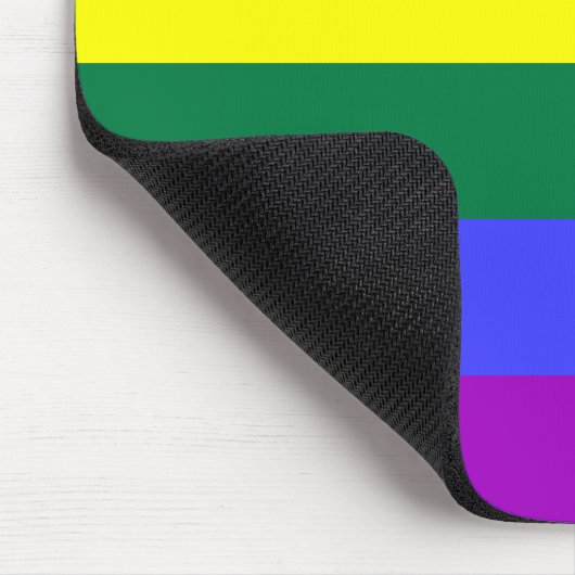 LGBT Gay Pride Rainbow Mousepad (Ecke)