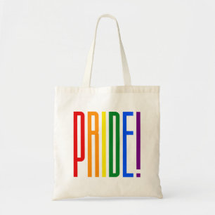 LGBT-Gay Pride-Rainbow-Typografie LGBTQ-Unterstütz Tragetasche
