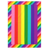 LGBT-Gay Pride-Regenbogen-Original-8-Streifen-Flag Tischdecke (Vorderseite)