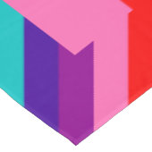 LGBT-Gay Pride-Regenbogen-Original-8-Streifen-Flag Tischdecke (Schrägansicht)