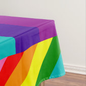 LGBT-Gay Pride-Regenbogen-Original-8-Streifen-Flag Tischdecke (Beispiel)