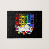LGBT-Gay Pride-Regenbogenflagge - Liebe-Geschenk Puzzle (Horizontal)