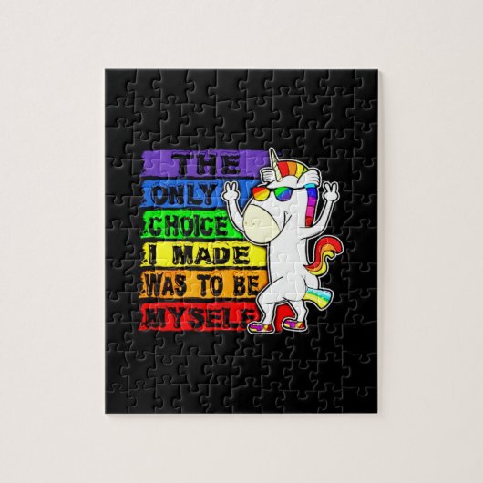 LGBT-Gay Pride-Regenbogenflagge - Liebe-Geschenk Puzzle (Vertikal)