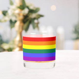 LGBT-Gay Pride-Regenbogenflagge Whiskyglas