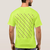 LGBT/Gay Pride-Regenbogenflaggen T - Shirt (Rückseite)
