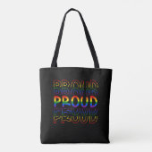 LGBT-Gay Pride-STROMVERPACKUNG Tasche (Rückseite)