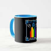 LGBT+ Gay Pride Tasse (Vorderseite Links)