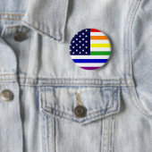 LGBT/Gay Pride USA-Knopf Button (Beispiel)