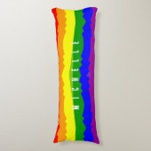 LGBT Gay Que Stolz Celebration Seitenschläferkissen (Vorderseite Vertikal)