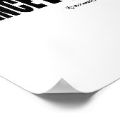 LGBT gefragt anzeigen Poster (Ecke)