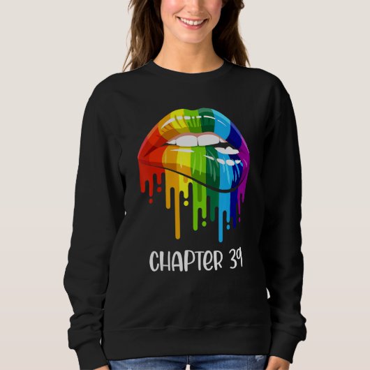 LGbt gerade verheiratet Verlobt Lesbian Mrs. & Mrs Sweatshirt (Vorderseite)