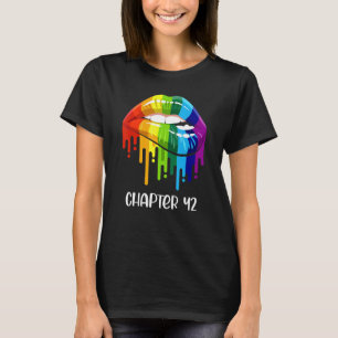 LGbt gerade verheiratet Verlobt Lesbian Mrs. & Mrs T-Shirt