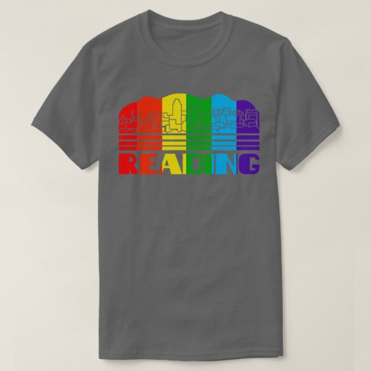 LGBT-Geschenk-LGBTQ-Unterstützung lesen T-Shirt (Design vorne)