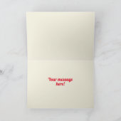 LGBT Glitzer Ja, ich bin! Coming Out Card Karte (Innenseite)