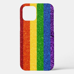 LGBT-Glitzer-Regenbogenfarben Case-Mate iPhone Hülle