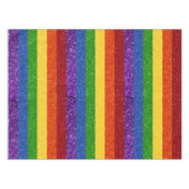 LGBT-Glitzer-Regenbogenfarben Tischdecke (Vorderseite (Horizontal))