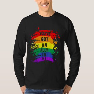 Lgbt Got du ein Verbündeter in mir LGBt stolz auf T-Shirt