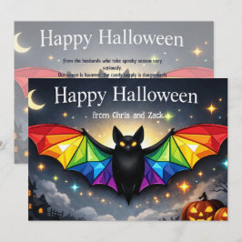 🎃🌈LGBT Gruselig & Fabelhaft Einladung